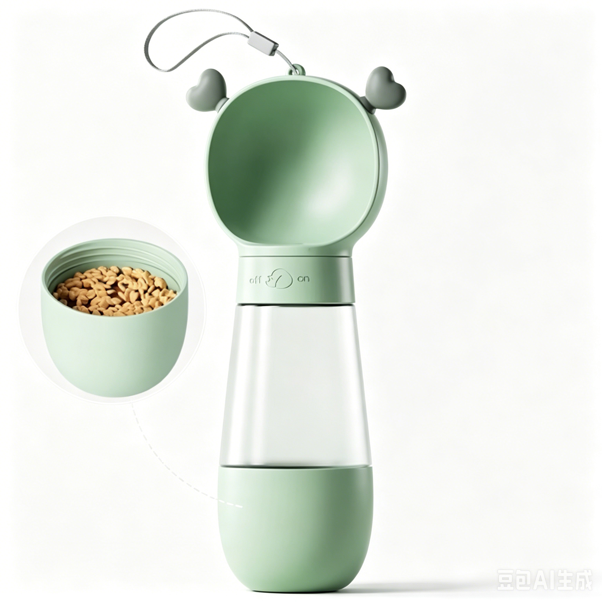 Leak Proof Portable Dog Water Bottle for Walking, Pet Travel Water Dispenser with Wide Mouth Bowl, Reusable Outdoor Drinking Cup for Small Medium Large Dogs Cats, Easy to Carry