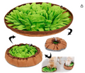 Felt Snuffle Mat for Dogs, Interactive Feeding Bowl Design, Durable Bite Resistant Pet Foraging Training Toy for Slow Feeding Stress Relief